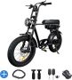 Ebikekopen.com EB2 Nieuwste model Incl. Slot Alarmsysteem Kettingbeschermer Voetensteuntje -Straatlegaal Ebike Elektrische Fiets Met Accessoires - Thumbnail 1