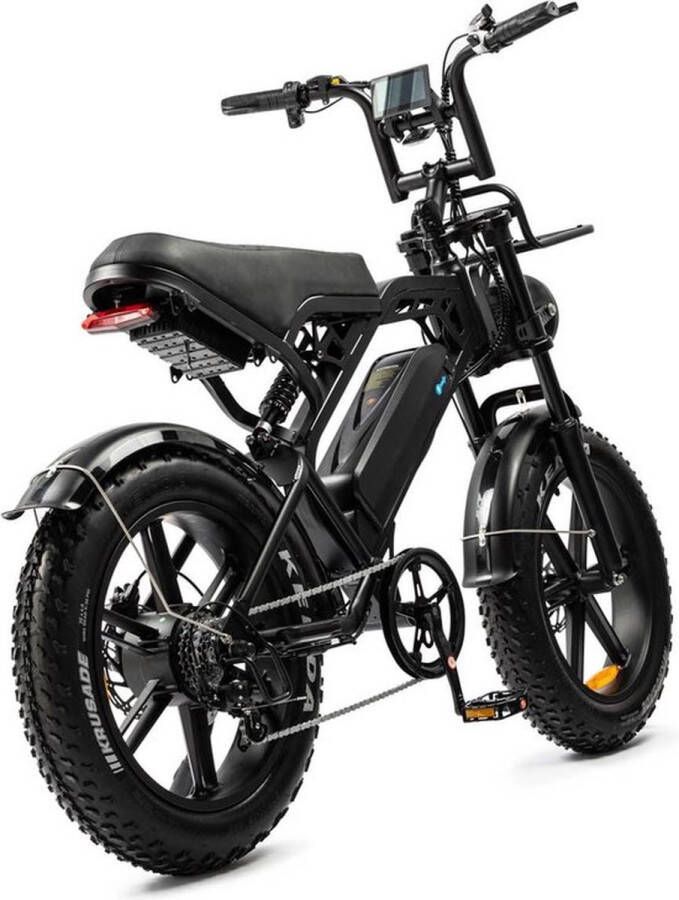 Ebikekopen.com Fatbike V20 Pro 6.0 Rijklaar Hydraulische rem QMwheel 2025 Model Alarmsysteem Straatlegaal Ebike Elektrische Fiets Met Accessoires