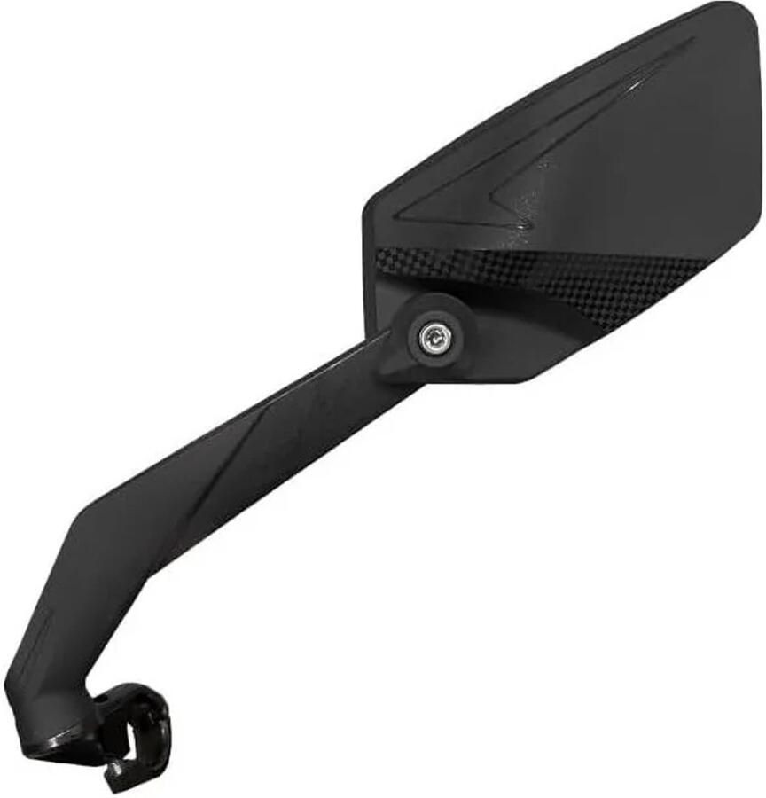 Edge Fietsspiegel Links Fatbike E-bike Luxe Met Klem Extra Groot En Licht Dim d Glas - Foto 1