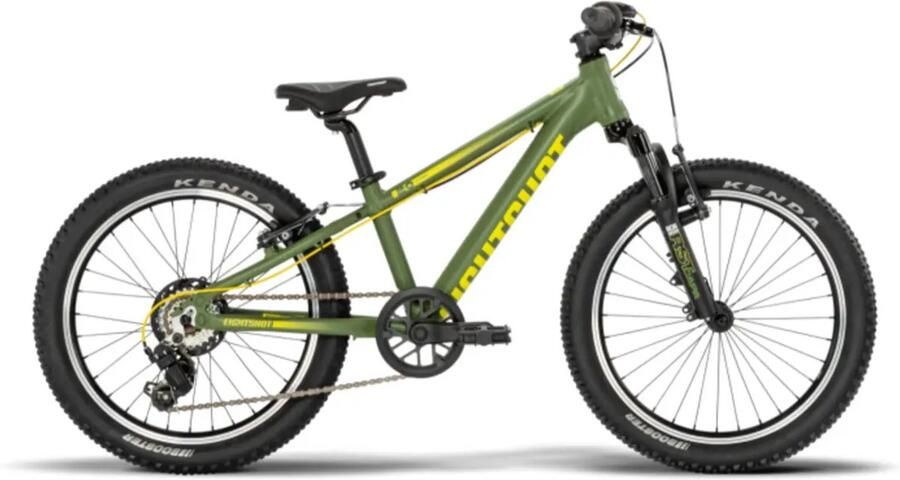 Eightshot X‑Coady Kinder Mountainbike 7 versnellingen 20 inch Groen