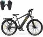 Elegilde Elenglide T1 E-Bike 27.5-inch e bike voor en nen mountainbike elektrische fiets met 250w motor 36V 12 5Ah accu Shi o 7 versnellingen LCD display Actieradius 100km (hulpmodus) Maximale snelheid: 25 km u - Thumbnail 2