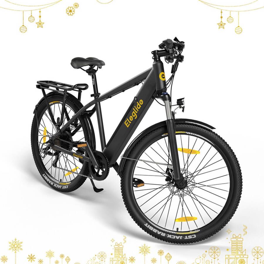 Elegilde Elenglide T1 E-Bike 27.5-inch e bike voor en nen mountainbike elektrische fiets met 250w motor 36V 12 5Ah accu Shi o 7 versnellingen LCD display Actieradius 100km (hulpmodus) Maximale snelheid: 25 km u