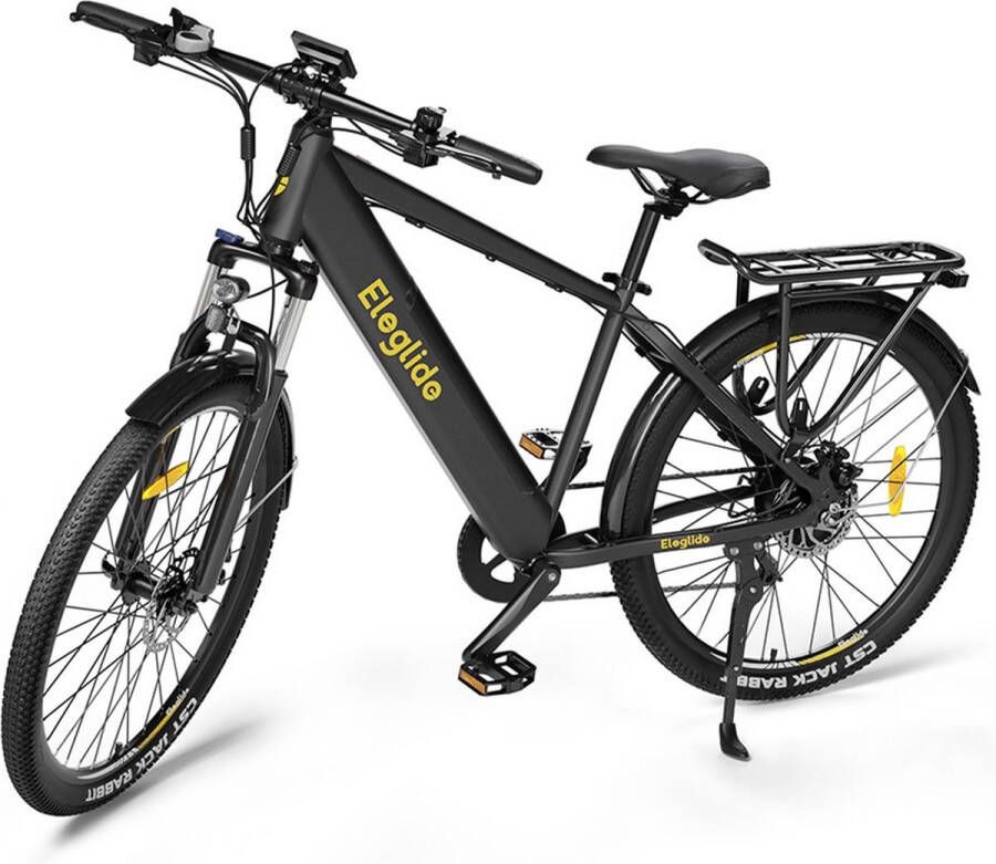 Elegilde Elenglide T1 E-Bike 27.5-inch e bike voor en nen mountainbike elektrische fiets met 250w motor 36V 12 5Ah accu Shi o 7 versnellingen LCD display Actieradius 100km (hulpmodus) Maximale snelheid: 25 km u