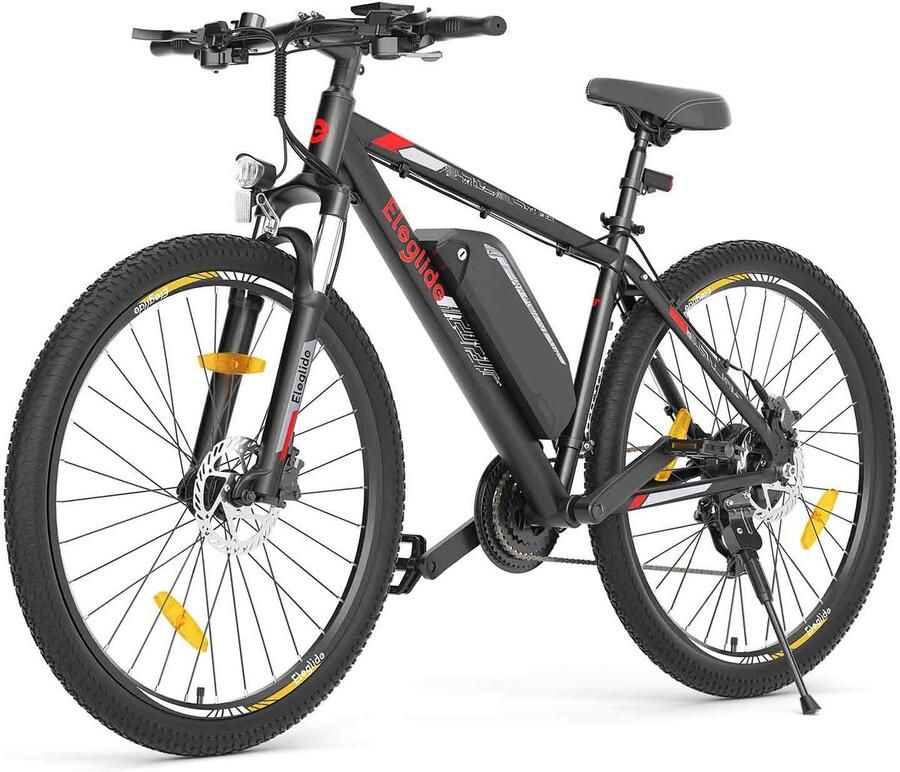 Eleglide Mopride 2 Elektrische Fiets 2026 Nieuwe Upgrade 648Wh Accu (150km) 250W Motor 55Nm Koppel Hydraulische Schijfrem Shi o 21 Voorvering met Lockout (100mm) 29 Frame 27.5 x 2.35 Banden StVZO-Verlichting LCD Display