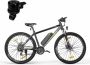 Eleglide M1 Plus 29 inch Elektrische Fiets 36V 12.5Ah Batterij 250W Motor 25km h Max Snelheid Shi o 21 versnellingen 100KM Max Bereik Dubbele Schijfrem Gezellig Schuim Zadel MTB Bromfiets Smart APP Zwart - Thumbnail 2