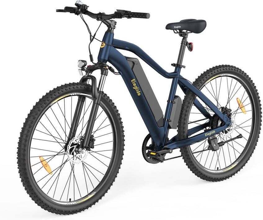 Eleglide Mopride 3 elektrische fiets 250W motor 48V 12Ah accu 29*2.4 inch banden 25km u maximumsnelheid 120km maximumbereik hydraulische schijfrem vering met lockout Shi o 7-speed LCD-scherm app-bediening