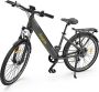 Eleglide T1 Step-Thru elektrische trekkingfiets 27 5 Inch CST-banden 36V 13Ah accu 250W borstelloze motor 25Km h Shi o 7 versnellingen 100km maximaal bereik IPX4 waterdicht 120kg maximale belasting Dubbele schijfrem Grijs - Thumbnail 1