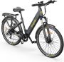 Eleglide T1 Step-Thru elektrische trekkingfiets 27 5 Inch CST-banden 36V 13Ah accu 250W borstelloze motor 25Km h Shi o 7 versnellingen 100km maximaal bereik IPX4 waterdicht 120kg maximale belasting Dubbele schijfrem Grijs - Thumbnail 3