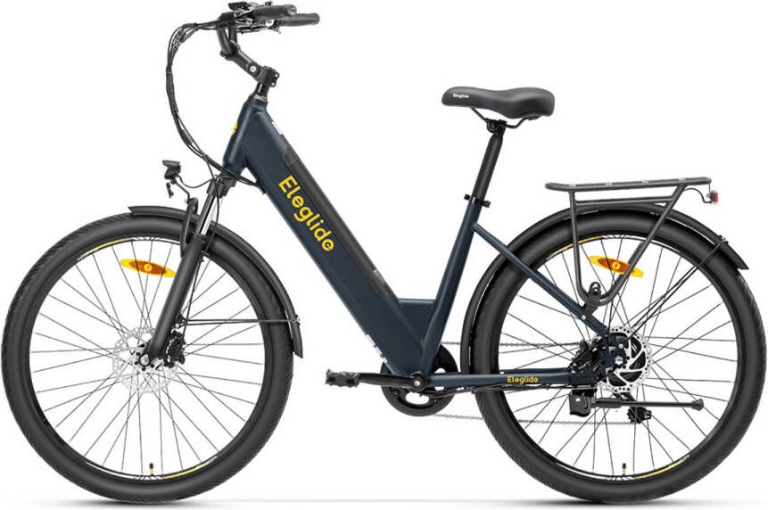 Eleglide T2 elektrische fiets 250W motor 36V 13Ah accu 27 5*2 1 inch banden maximumsnelheid 25 km u maximaal bereik 100 km hydraulische schijfrem verende voorvork met lockout Shi o 7-speed LCD-scherm app-bediening