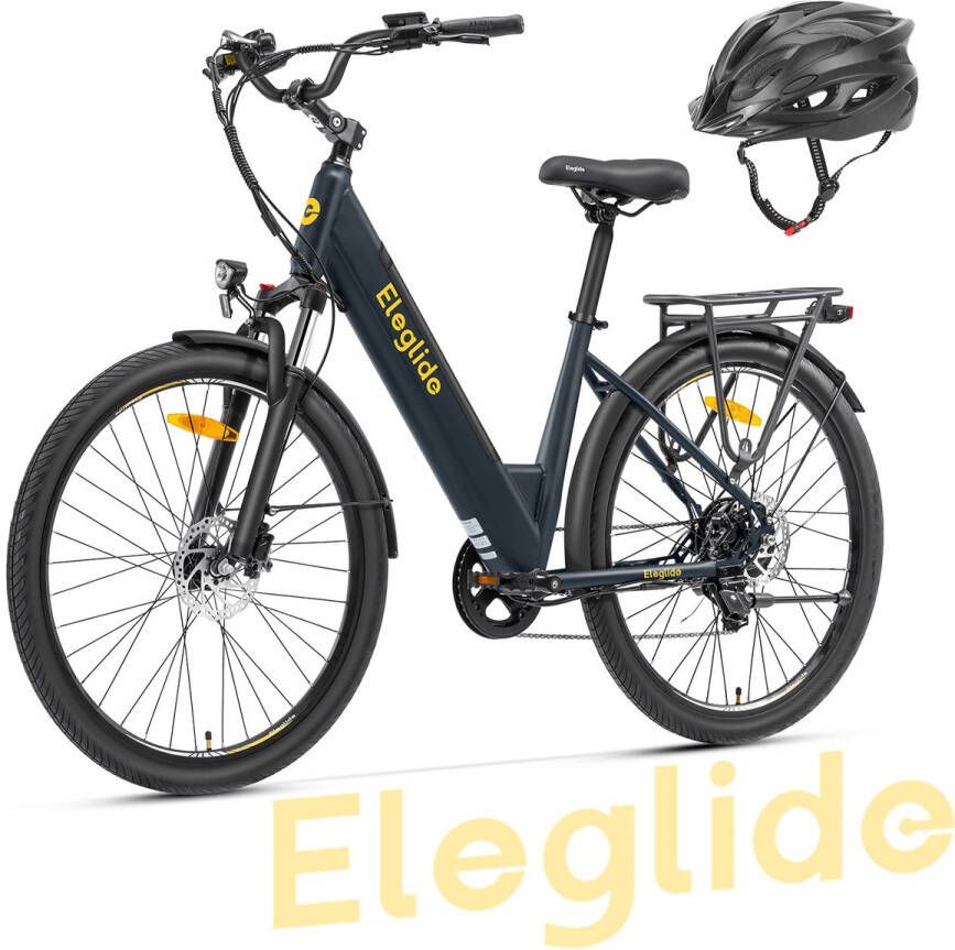 Eleglide T2 elektrische fiets 250W motor 36V 13Ah accu 27 5*2 1 inch banden maximumsnelheid 25 km u maximaal bereik 100 km hydraulische schijfrem verende voorvork met lockout Shi o 7-speed LCD-scherm app-bediening