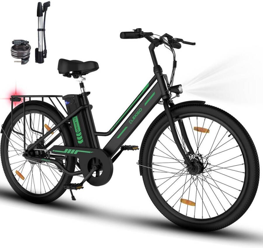 Hitway Elektrische Fiets BK2 Trendy 16 Inch City Commuter EBike met Afneembare 36V 7.8Ah Lithium Batterij Opvouwbaar Mountain E-Bike met 250W Motor IP54 Waterdicht - Foto 3