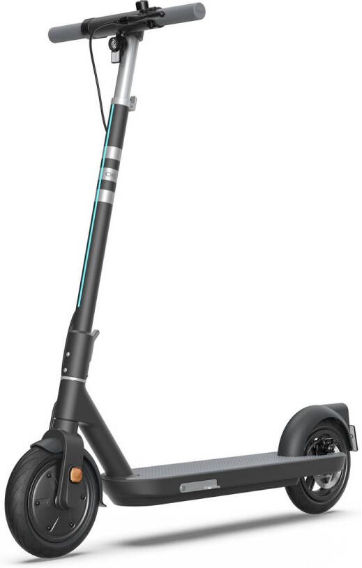 Elektrische step OKAI ES10 voor Volwassenen Zwart Elektrische Scooter met 9'' Luchtbanden Motorvermogen E Step van 600W Bereik tot 30km aan Snelheid van 25km u