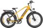 Engwe E26 Elektrische Fatbike E-bike Hoge Instap 26 Inch 250W Motor 7 Versnellingen 140 km Actieradius Hydraulische Schijfrem Geel - Thumbnail 1