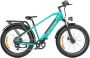 Engwe E26 Hoge instap Fatbike Blauw 250W Elektrische Fatbike - Thumbnail 1