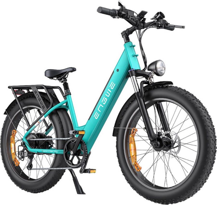 Engwe E26 ST elektrische fiets 48V 16AH batterij 250W-Blauw