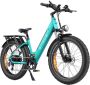 Engwe E26 Step-thru elektrische fiets 48V 16AH accu 250W motor Mountainbike Shi o 7 versnellingen 140km Max bereik 25km h Max snelheid 26 * 4 0 inch dikke band 150kg belasting Hydraulische schijfrem Gem Blue - Thumbnail 2