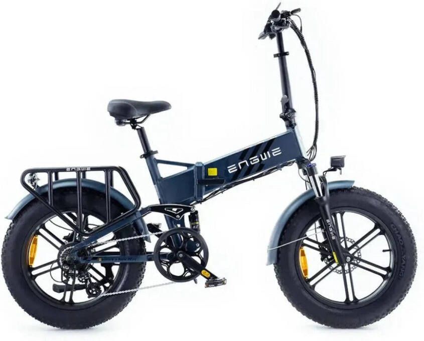 Engwe Engine Pro 2.0 Elektrische Vouwfiets Fatbike 20 Inch 250W Motor 8 Versnellingen 110 km Actieradius Hydraulische Schijfrem Blauw