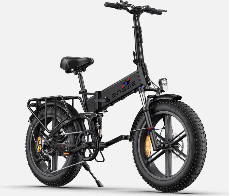 Engwe ENGINE-X Elektrische Fiets 20inch 48V13Ah battery 250w 45-120km range 25km h Disc break Foldable Durable Ebike