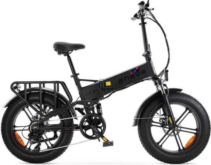 Engwe Engine X Elektrische Vouwfiets Zwart 250W Elektrische Vouwfiets