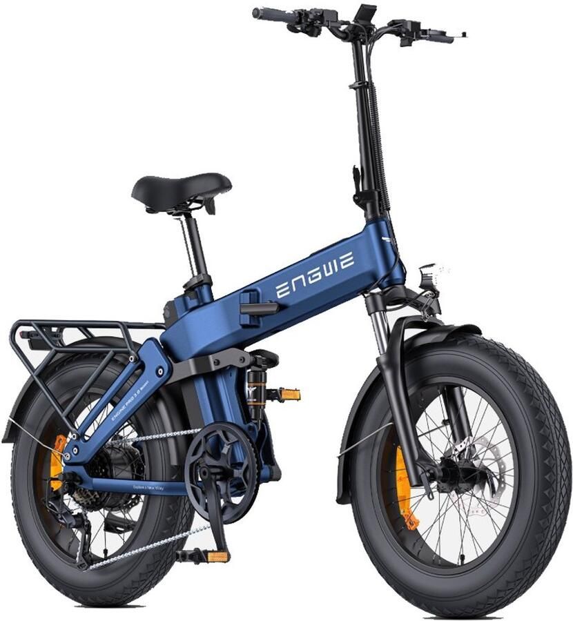 Engwe ENGINE PRO 3.0 BOOST E-Bike -20 inch 80km actieradius 250W motor blauw