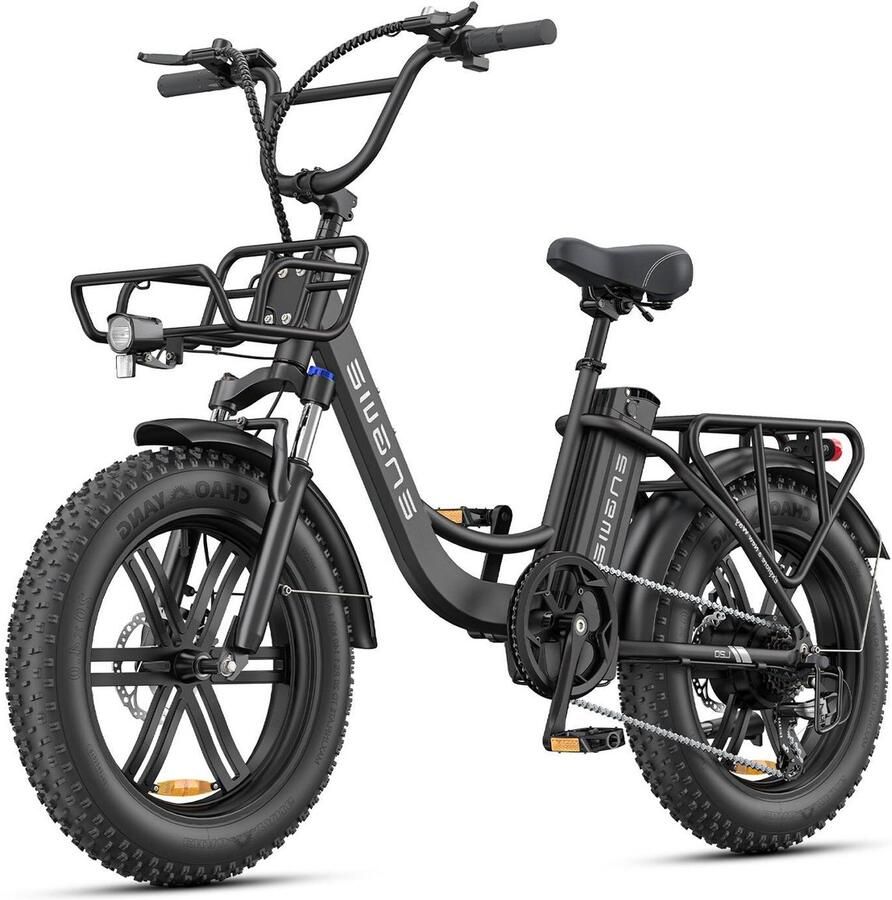 Engwe L20 Boost E-Bike -20 inch 126km actieradius 250W motor zwart