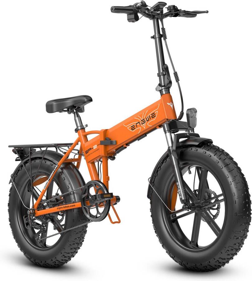 Engwe EP-2 Pro Fatbike Elektrische Fiets Fatbike Electrisch Vouwfiets E Bike 13Ah 35km u 100km Oranje