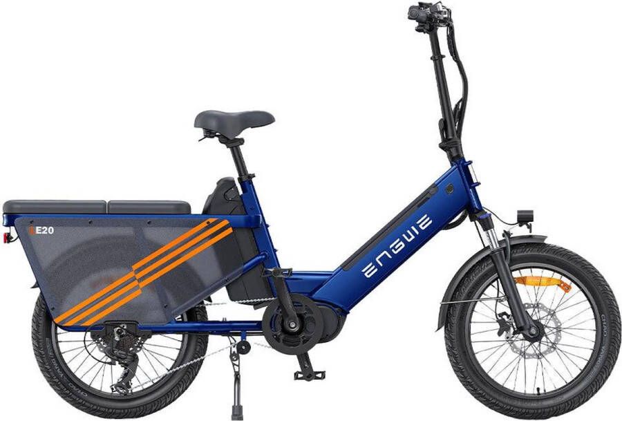 Engwe LE20 Fatbike Enkele Accu Blauw 250W Elektrische Fatbike