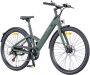 Engwe MapFour N1 Air ST elektrische fiets 250W motor 36V 10Ah accu 700*38C spaakbanden 25km h max snelheid 100km actieradius mechanische schijfrem voor en achter SHI O 7 versnellingen koppelsensor LCD-kleurenscherm Groen - Thumbnail 1
