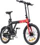 Engwe P20 Ace Limited Edition opvouwbare elektrische fiets koolstofriem 36 V 9 6 Ah batterij 100 km bereik hydraulische schijfrem 18 5 kg lichtgewicht richtingaanwijzer——Beperkte tijd gratis stuurtas + gsm-houder + cijferslot - Thumbnail 2