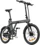Engwe P20 Elektrische Vouwfiets Carbon Riemaandrijving 20 Inch 250W Motor 100 km Actieradius Hydraulische Schijfrem Zwart - Thumbnail 2