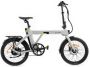 Engwe P20 Elektrische Vouwfiets Carbon Riemaandrijving 20 Inch 250W Motor 100 km Actieradius Hydraulische Schijfrem Wit - Thumbnail 2