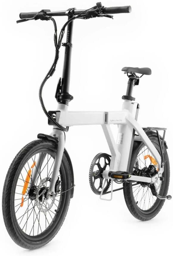 Engwe P20 Elektrische Vouwfiets Carbon Riemaandrijving 20 Inch 250W Motor 100 km Actieradius Hydraulische Schijfrem Wit - Foto 2