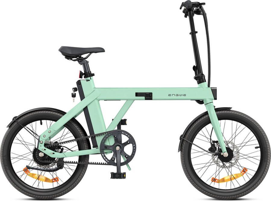 Engwe P20 Opvouwbare elektrische fiets Actieradius 80km Verwijderbare batterij 36V9.6Ah Motor 250W 20 inch stadsfiets Geel