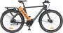 Engwe P275 Pro Elektrische Fiets – E-bike – Hoge Instap Carbon Riemaandrijving – 27.5 Inch 250W Motor 260 km Actieradius Hydraulische Schijfremmen Oranje - Thumbnail 2