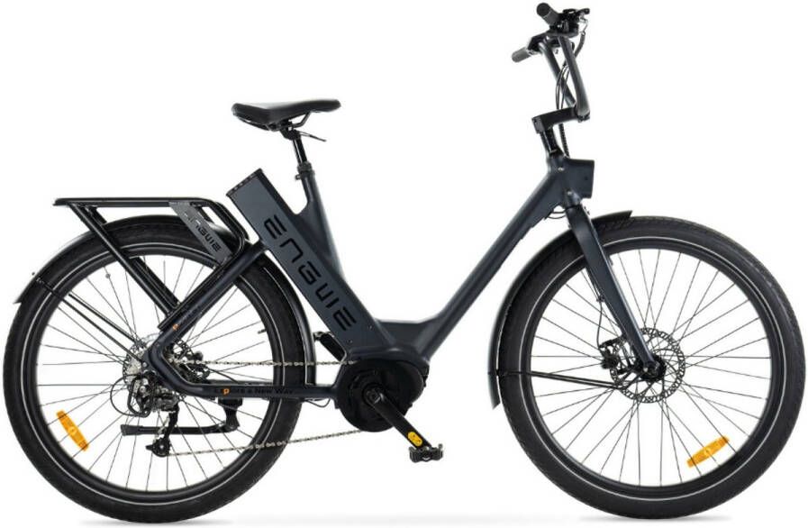 Engwe P275 ST Elektrische Fiets – E-bike – Lage Instap – 27.5 Inch 250W Motor 9 Versnellingen 260 km Actieradius Hydraulische Schijfremmen Zwart