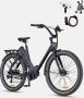 Engwe P275 ST Urban elektrische fiets 250W borstelloze middenmotor met koppelsensor 36V 19 2Ah accu maximaal bereik van 260 km hydraulische schijfrem 27 5'' spaakbanden SHI O 9-speed Zwart - Thumbnail 1