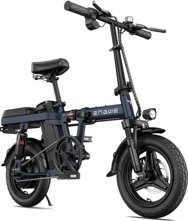 Engwe T14 Elektrische Fiets Opvouwbare E-bike 14 Inch 250W Motor Blauw