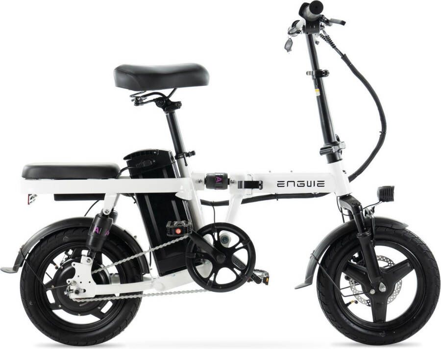 Engwe T14 Vouwfiets Wit 250W Elektrische Vouwfiets