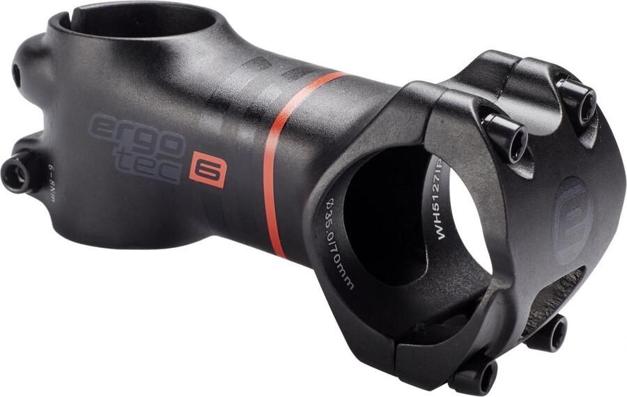 Ergotec Humpert Ray stuurpen racefiets Ø 35 mm 7° zwart Lengte 70 mm