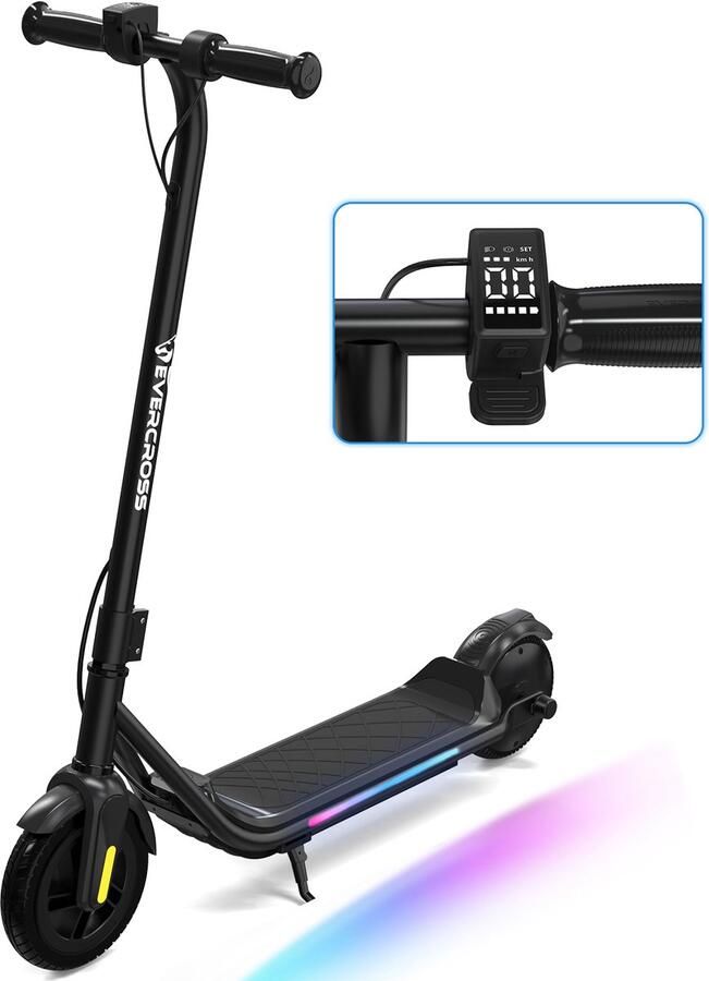 Evercross EVRCROSS E6 Elektrische Step kinderen 150W Motor 16 km u 20 km Actieradius 60 kg Draagvermogen voor Kinderen 6-12 Jaar