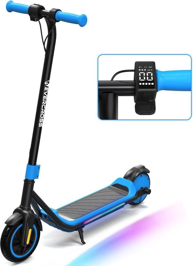 Evercross EVRCROSS E6 Elektrische Step kinderen 150W Motor 16 km u 20 km Actieradius 60 kg Draagvermogen voor Kinderen 6-12 Jaar