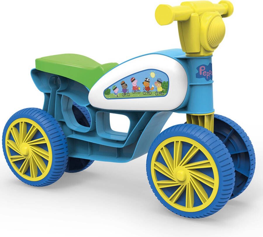 Fabrica De Juguetes Chicos Peppa Pig Ride-on Mini Loopfiets Geel Blauw Jongen