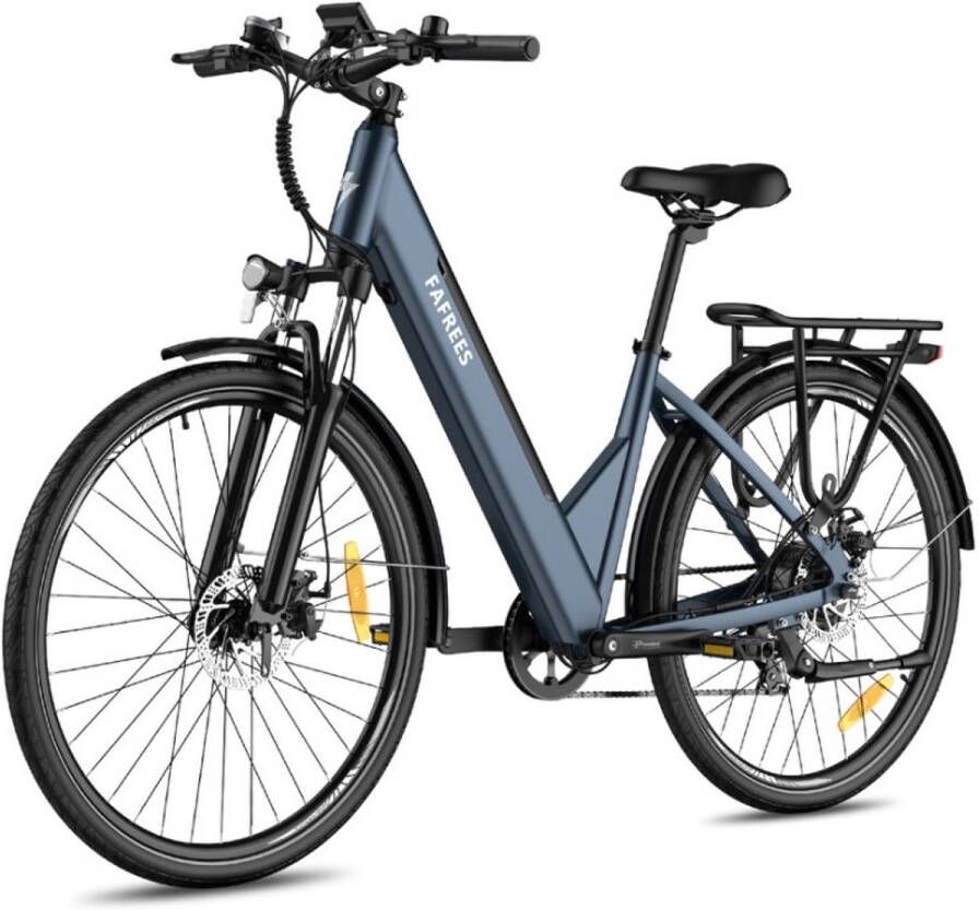 FAFREES F28 PRO Elektrische fiets 27.5 Inch City Commuter EBike 14 5 Ah accu- Actieradius 110km 250 W elektrische fiets volwassenen e-bike 25 km u Shi o 7S IP54 3 5 inch LCD-display-Elektrische Stadsfiets