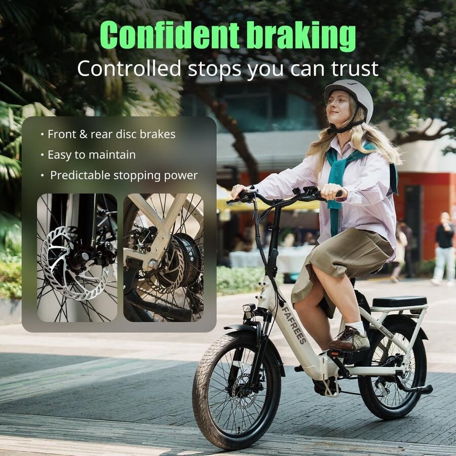 FAFREES F20 Flex 20'' Opvouwbare Elektrische Fiets – 36V 20Ah Accu 100km Bereik 7-Speed Shi o Dubbel Geveerd Torque Sensor - Foto 2