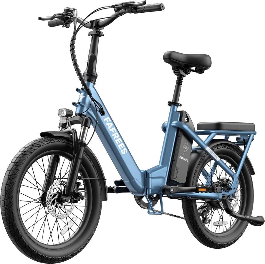 FAFREES F20 Flex Elektrische Vouwfiets 20 Inch Torque Sensor 250W Motor 36V 20Ah Lithium Accu Actieradius tot 120km Shi o 7 Versnellingen E-bike &