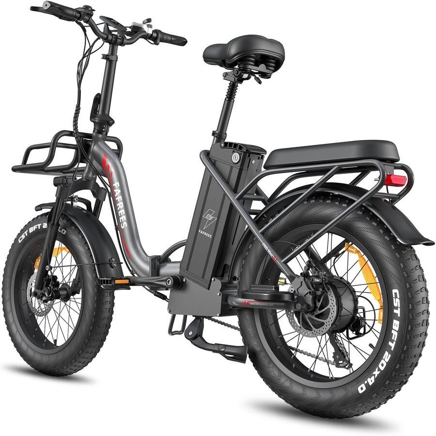FAFREES F20 MAX Opvouwbare Elektrische Fiets – 48V 30Ah Accu 160km Bereik 20x4.0 Vetbanden 7-Speed Shi o Dubbel Geveerd - Foto 1