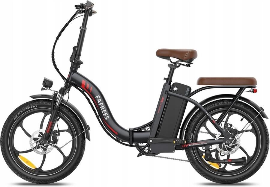 FAFREES F20+ Pro Opvouwbare Elektrische Fiets – 36V 25Ah Accu 120km Bereik 7-Speed Shi o 20x3.0 Banden – Zwart