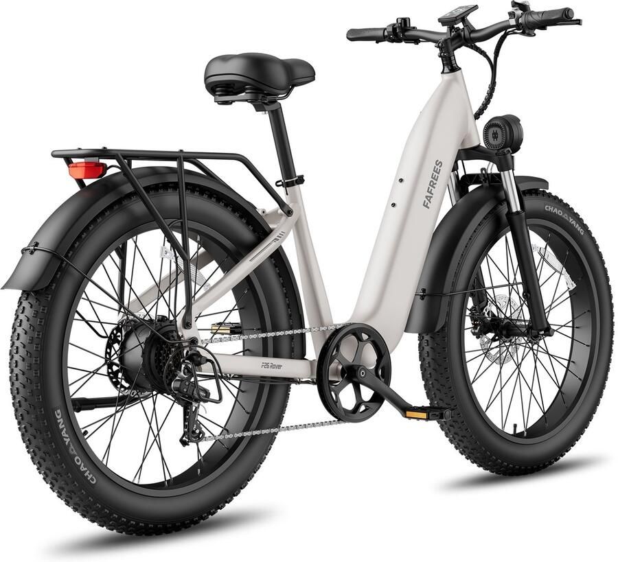 FAFREES F26 Rover Full-Size All-Terrain E-Bike – 48V 20Ah Accu 95km Bereik 55Nm Koppel 26x4.0 Vetbanden-Grijs
