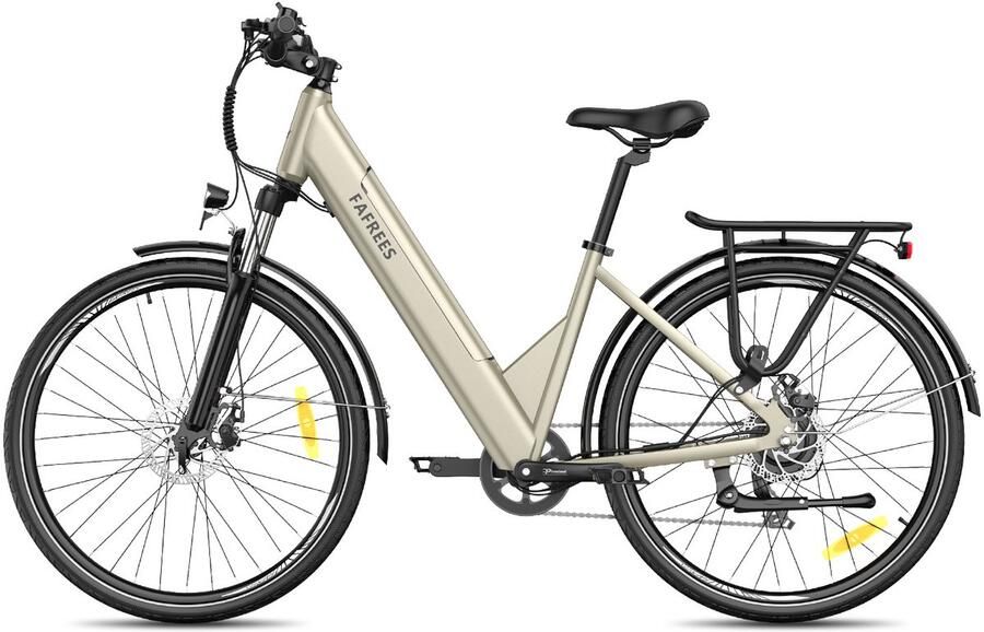 FAFREES F28 Pro Elektrische Stadsfiets – 27.5 Wielen 36V 15Ah Accu 65km Bereik 7-Speed Shi o Dubbel Geveerd – Step-Through Frame - Foto 2