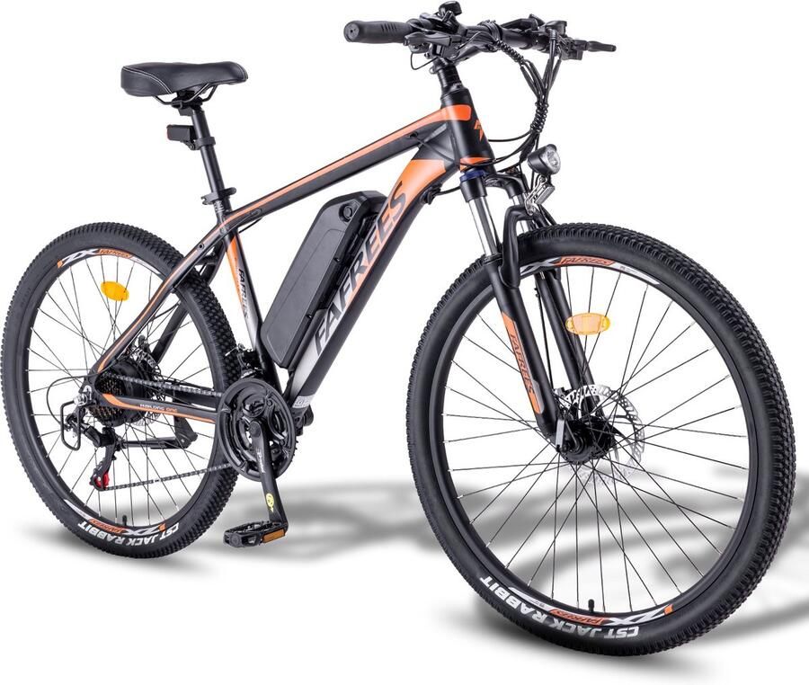FAFREES Hailong One 26 Inch Elektrische Fiets – 250W Borstelloze Motor – Afneembare 36V 13Ah Lithium Accu – SHI O 21 Versnellingen Met Voorvering LCD Display IP54 - Foto 2